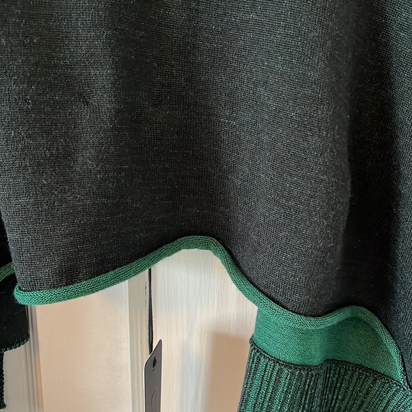 Host Pick ๐ฅ CREA CONCEPT cropped open cardigan, dark green wool NWT - Picture 5 of 11